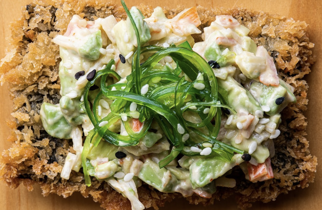 Kanikama Sushi Toast