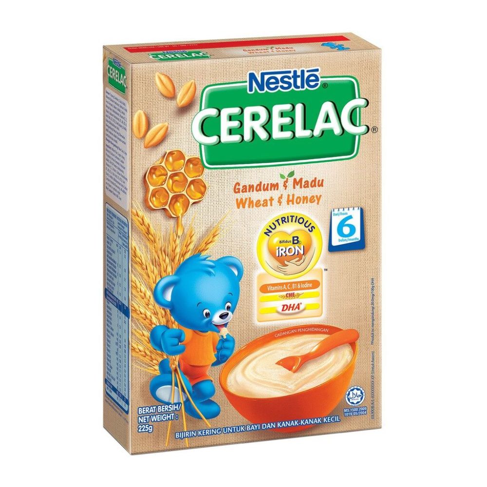 NESTLE CERELAC GANDUM & MADU 225G