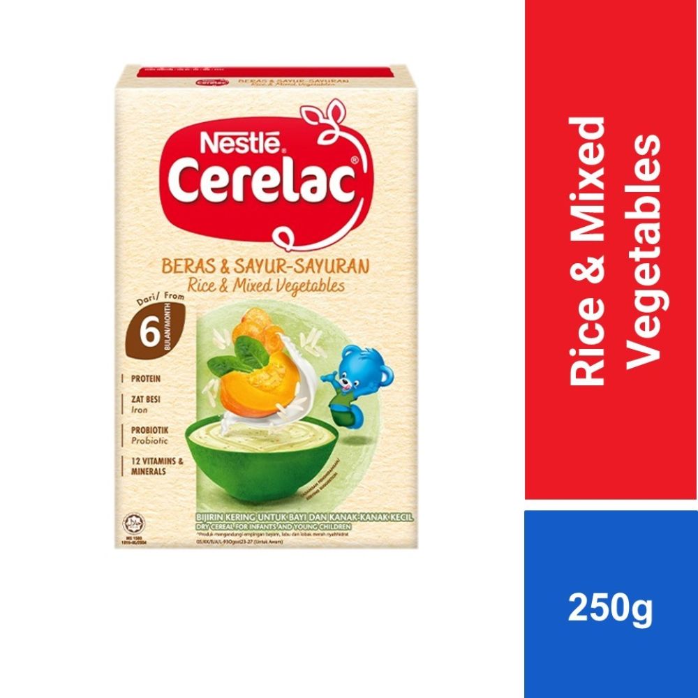 NESTLE CERELAC RICE&MIX FRUIT 250G