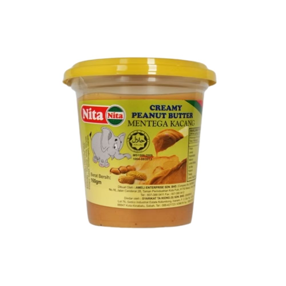 NITA NITA PEANUT BUTTER CREAMY 170G
