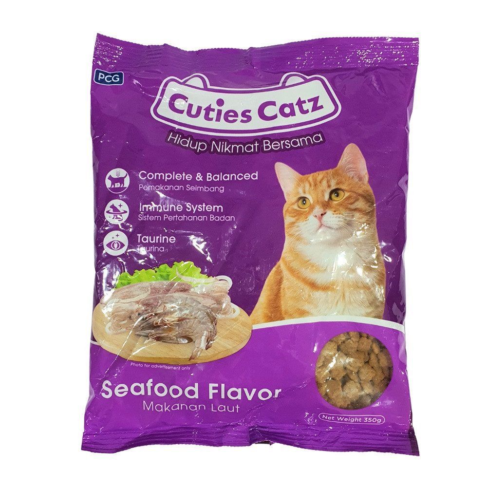 CUTIES CATZ SEAFOOD 350G