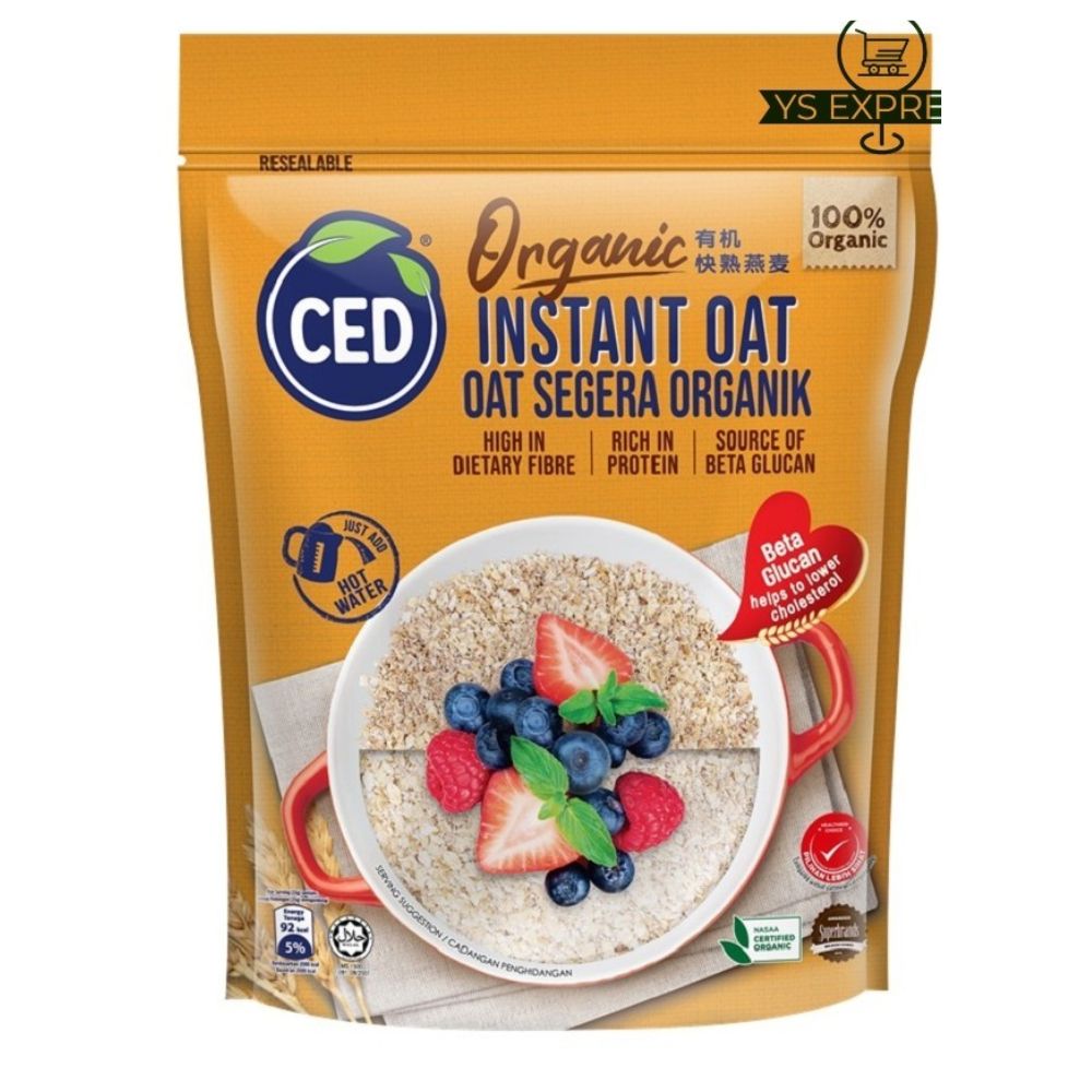 CED ORGANIC INSTANT OATS 450G