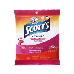 SCOTTS VITAMIN C 30 PASTIL MIX BERRIES 60G