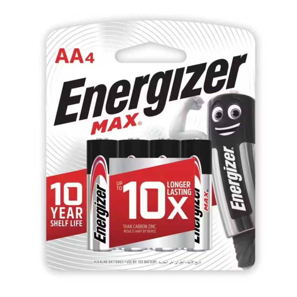ENERGIZER BATTERY AA 4 BIJI 