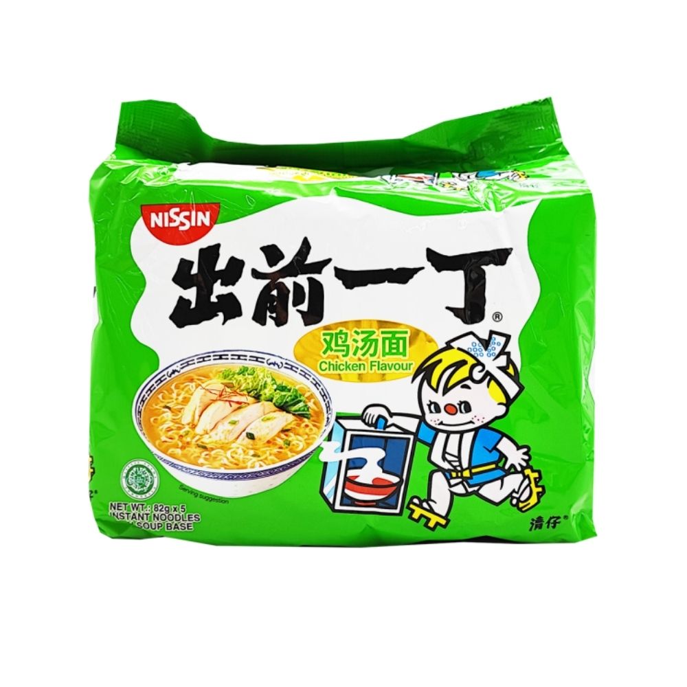 NISSIN NOODLES CHICKEN FLAVOUR 5*82G
