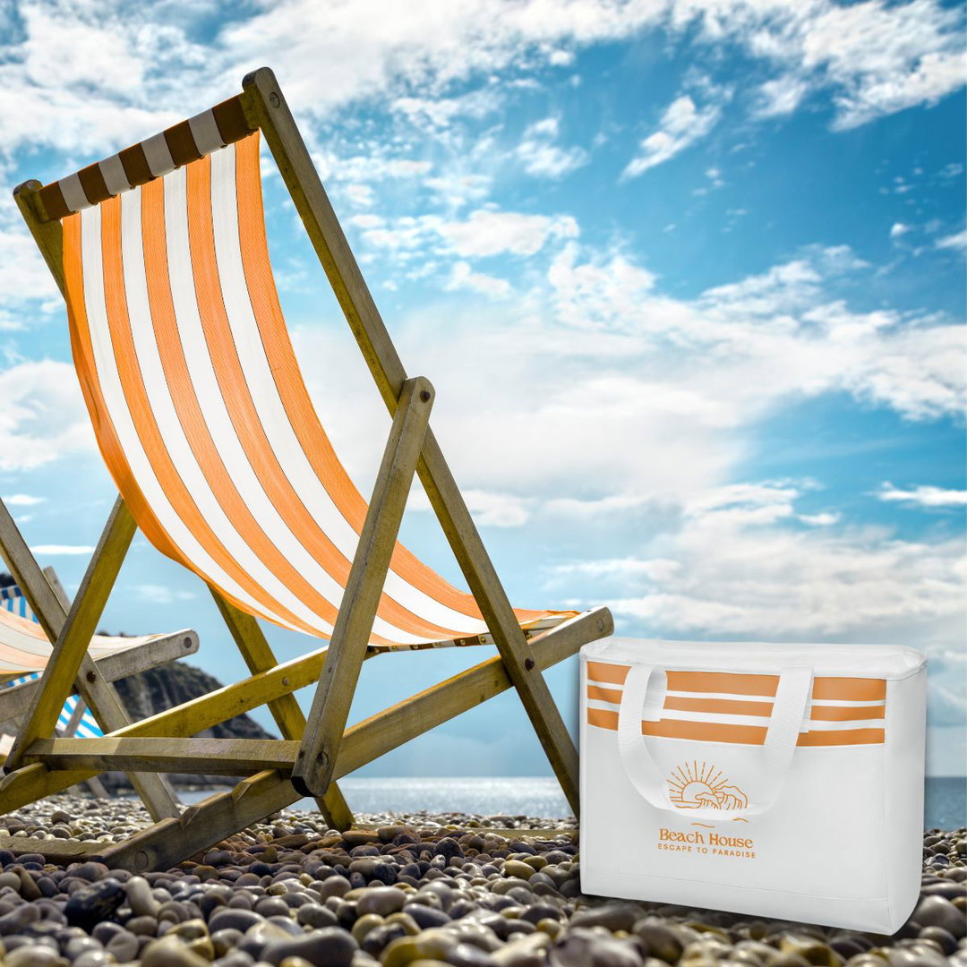 Beach Tote Bag - Orange