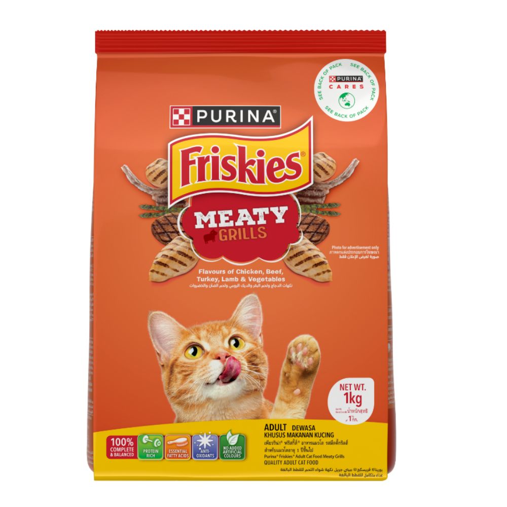 FRISKIES MEATY GRILLS CAT FOOD 1.1KG