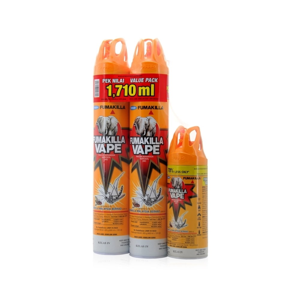 FUMAKILLA VAPE VALUE PACK 1710ML