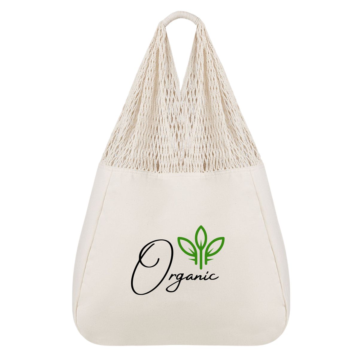 Cotton Caribbean Tote Bag - Beige_1