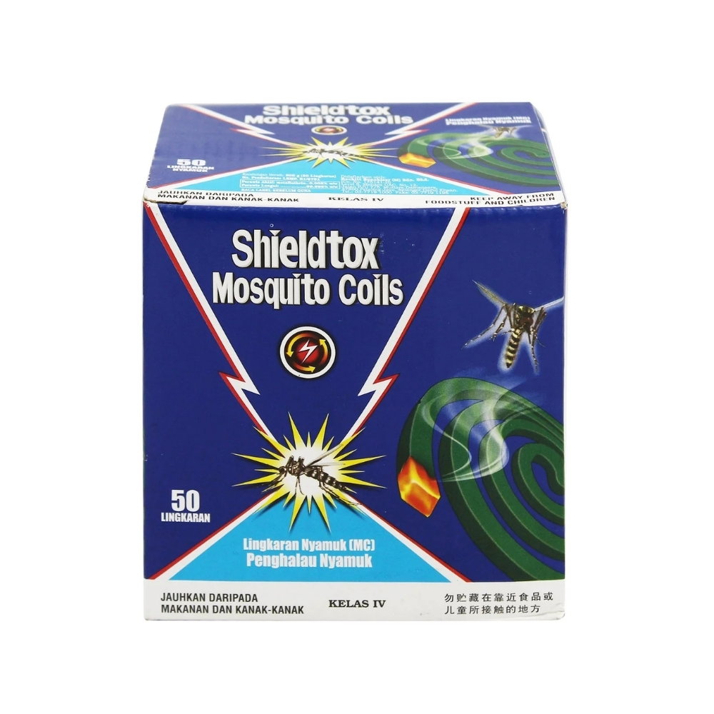 SHIELDTOX MOSQUITO COIL (MC) 50PCS