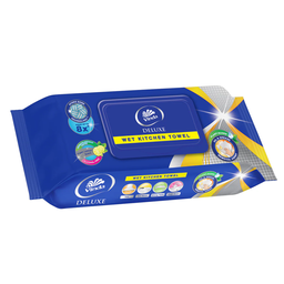 VINDA DELUXE WET KITCHEN TOWEL 40 PCS
