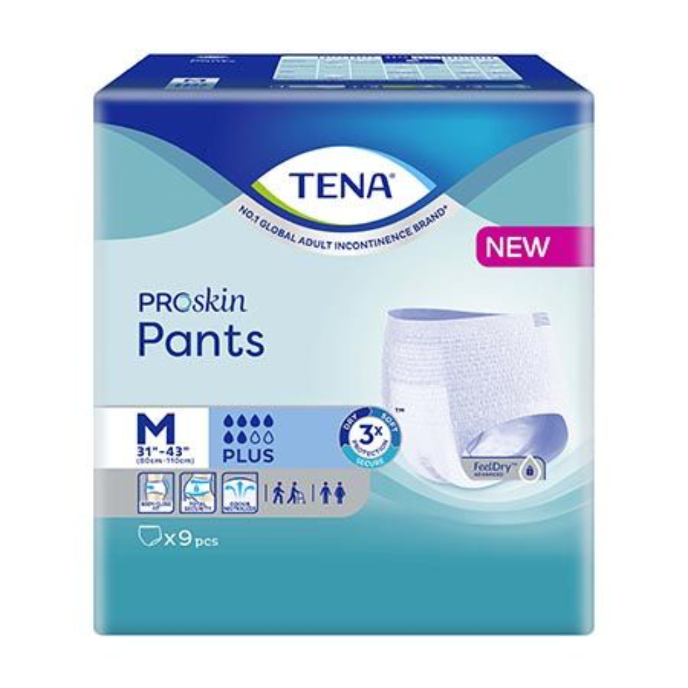 TENA PROSKIN PANTS PLUS M 9 PCS_0