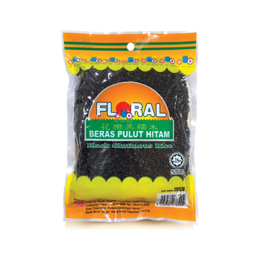 FLORAL BERAS PULUT HITAM 250G