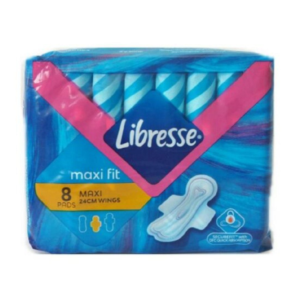 LIBRESSE MAXI WINGS (B) 8PADS