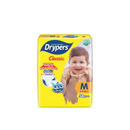 DRYPERS CLASSIC M 54PCS 