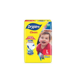 DRYPERS CLASSIC L 50 PCS 