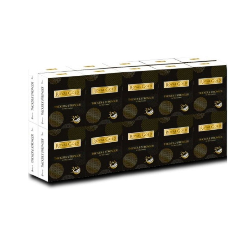 ROYAL GOLD LUXURIOUS HANKY TISU 10*8PCS