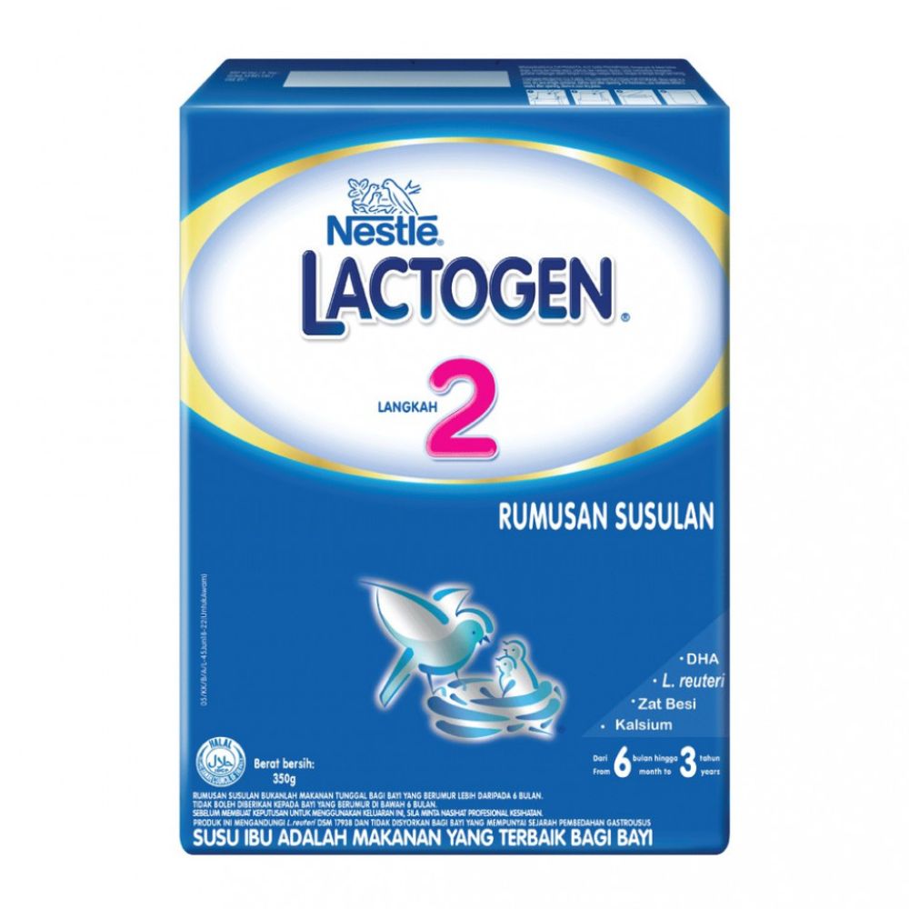 LACTOGEN RUMUSAN SUSULAN LANGKAH 2 350G