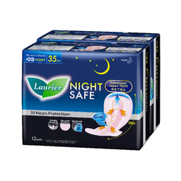 LAURIER NIGHT SAFE 35CM 2*12PADS TP