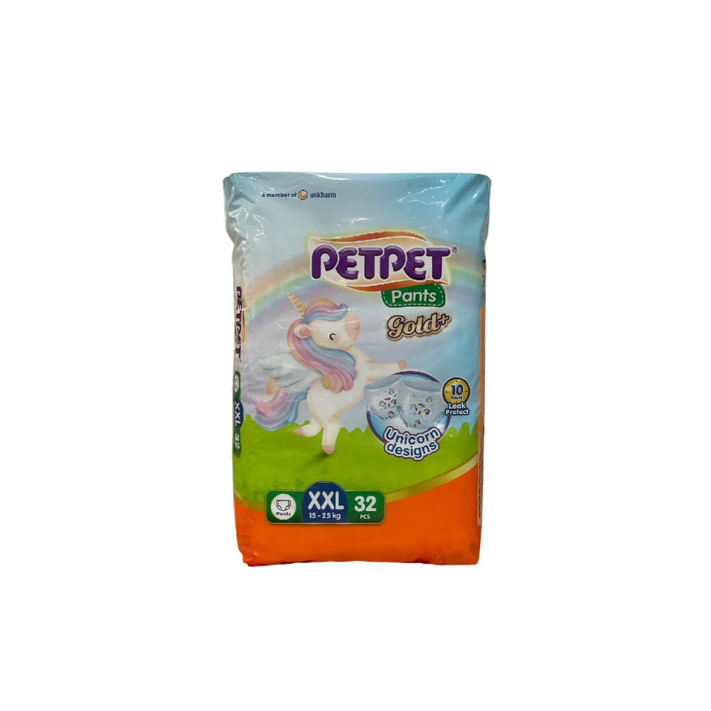 PETPET GOLD PANTS XXL 32PCS