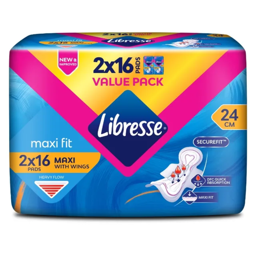 LIBRESSE MAXI WINGS (B) 2*16PADS_0