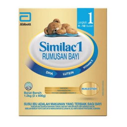 SIMILAC 1 RUMUSAN BAYI LANGKAH 1 1.2KG