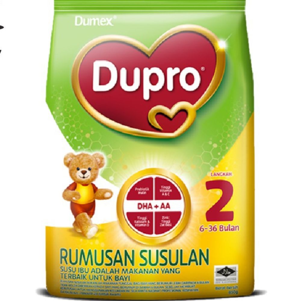 DUMEX DUPRO RUMUSAN SUSULAN LANGKAH 2 850G