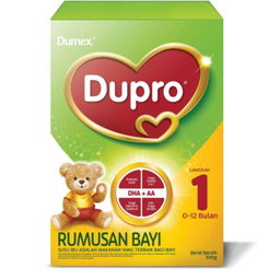 DUMEX DUPRO RUMUSAN BAYI LANGKAH 1 300G BOX