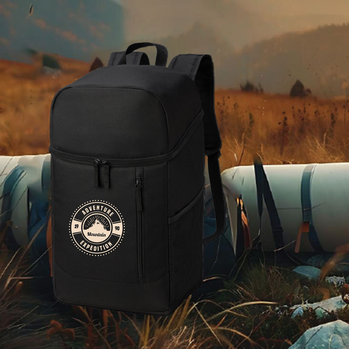Bayson Backpack Cooler - Black_0