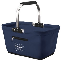 Compatto Foldable Picnic Basket - Blue