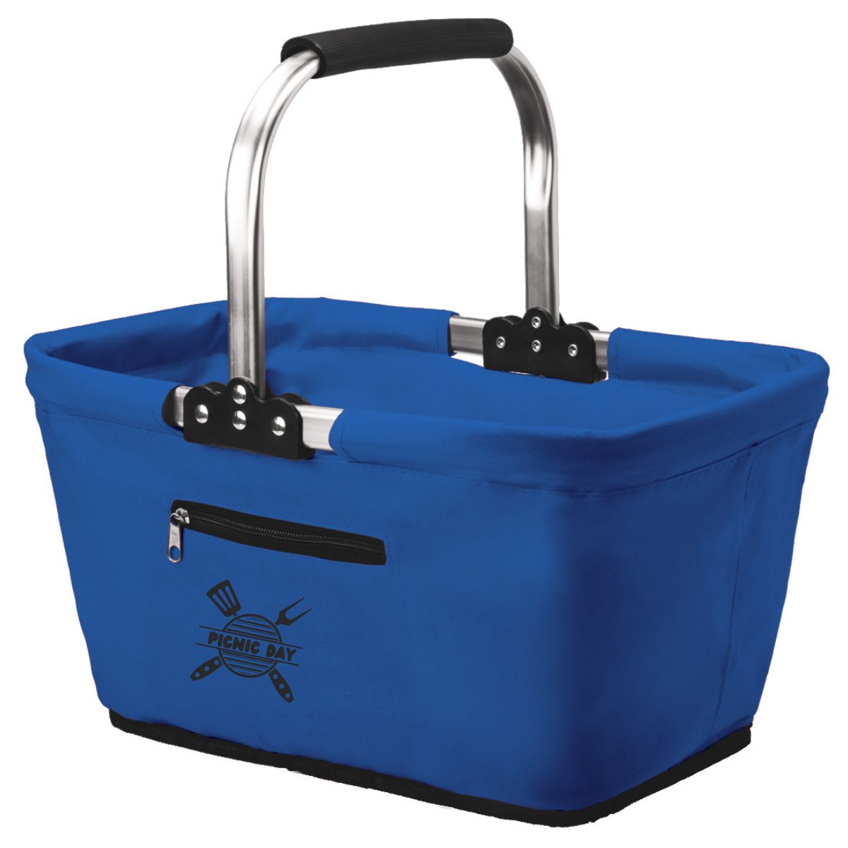 Compatto Foldable Picnic Basket - Blue_2