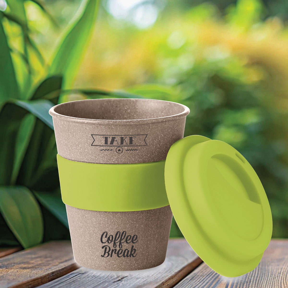 350ml Astoria Bamboo Tumbler - Blue_0