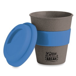 350ml Astoria Bamboo Tumbler - Blue
