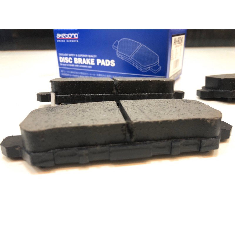Akebono Japan Honda Vezel/H-RV (RU1/RU3) FRONT Brake Pads (1 set - 4pcs)_2