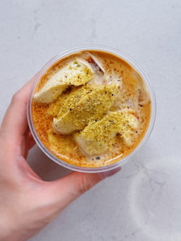 Pistachio Einspanner (Iced only)