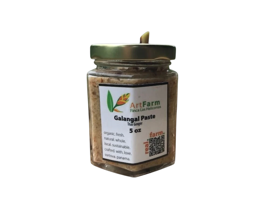 Certified Organic Galangal Paste 200 g / Orgánico Certificado Pasta de Galangal 200 g