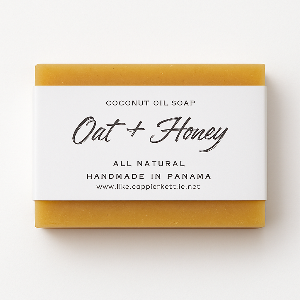 Oat + Honey Soap 100g / Jabón Avena + Miel 100g