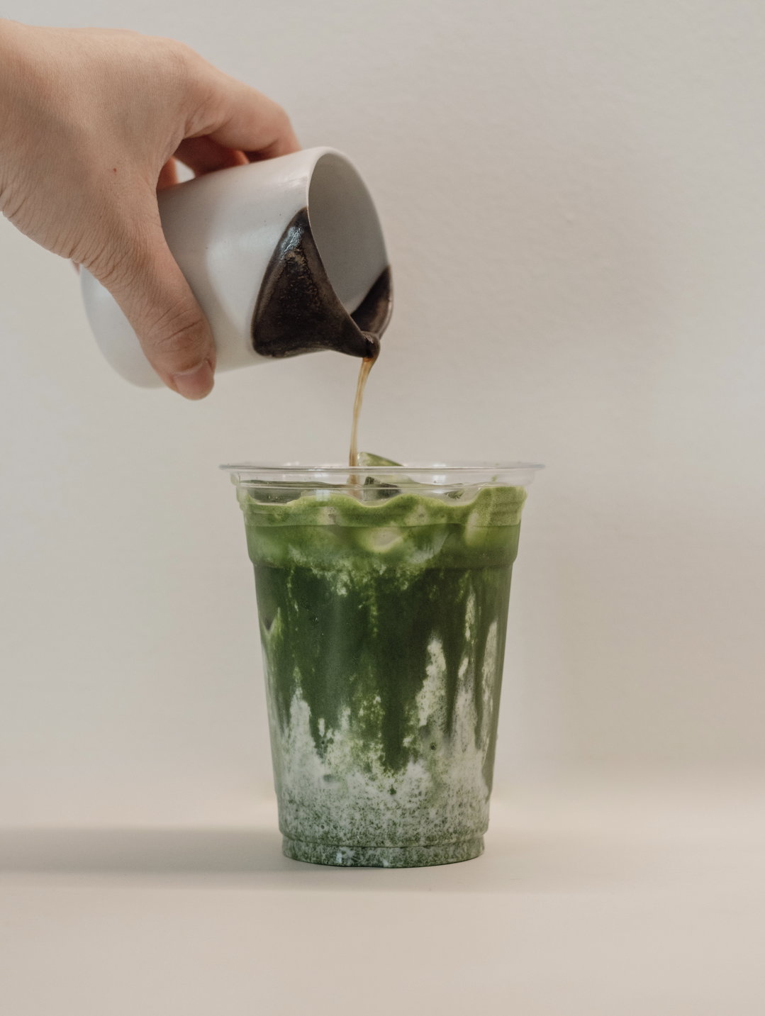 Iced Vanilla Matcha Latte 