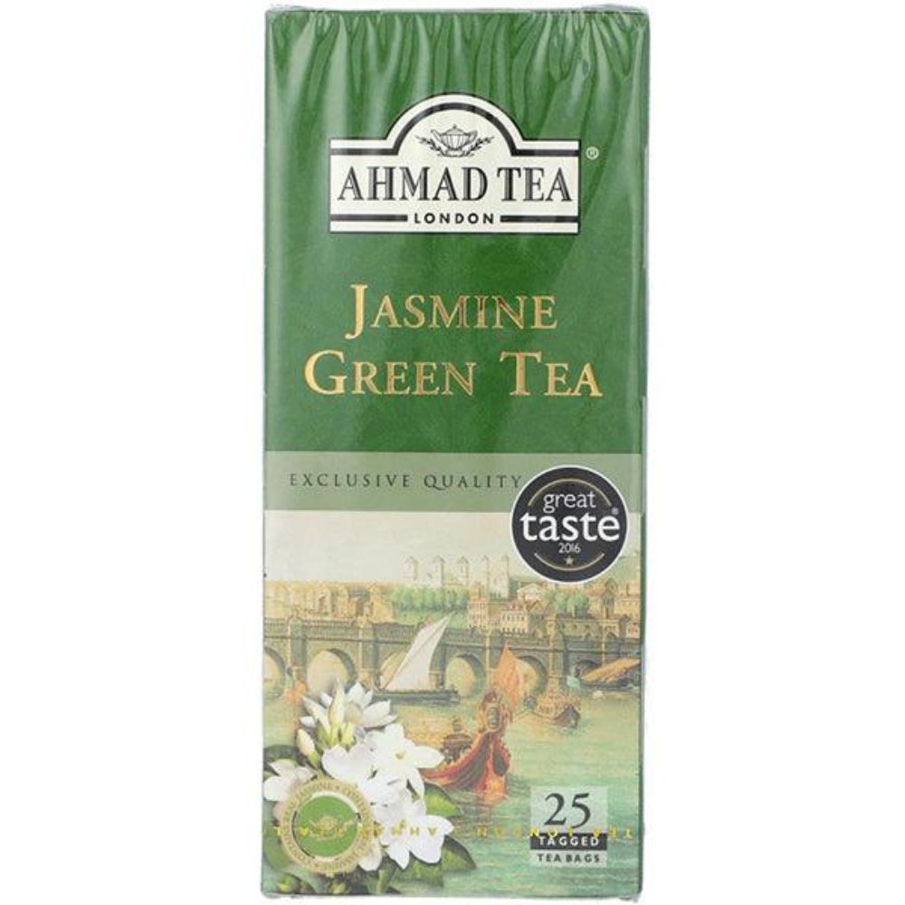 AHMAD TEA JASMINE GREEN TEA 25PCS*2G