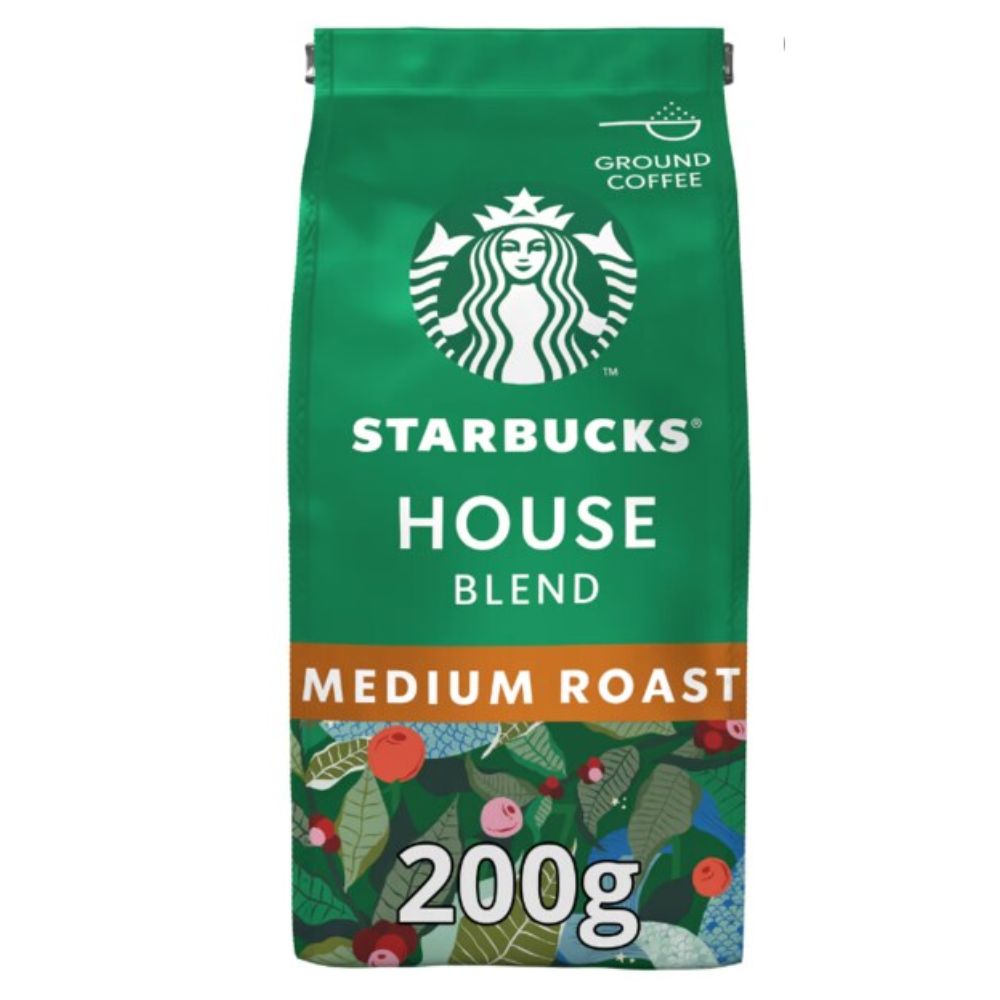 STARBUCKS HOUSE BLEND MD ROAST 6*200G