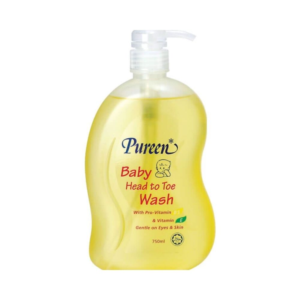 PUREEN HEAD TO TOE WASH 750ML