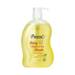 PUREEN HEAD TO TOE WASH 750ML