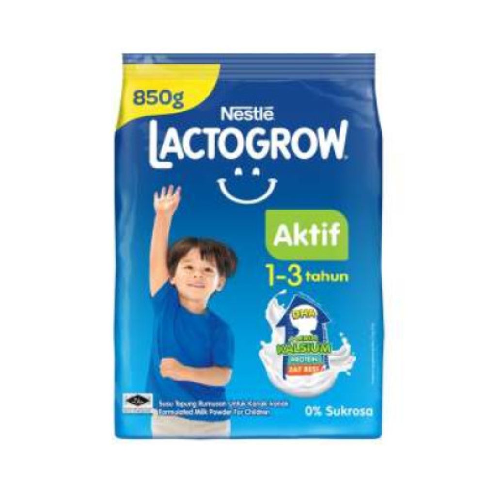 LACTOGROW AKTIF 1-3 MILK POWDER 850G_0