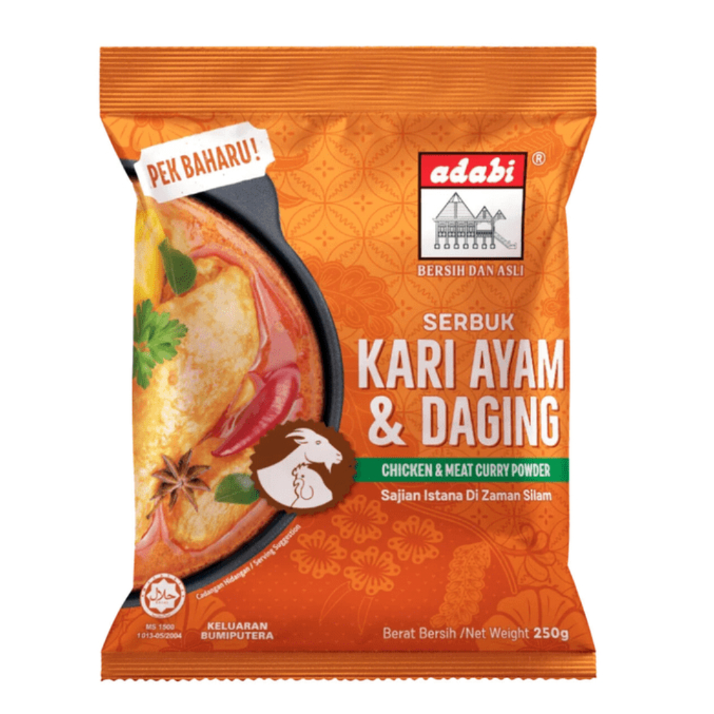 ADABI SERBUK KARI AYAM & DAGING 250G_0