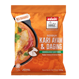 ADABI SERBUK KARI AYAM & DAGING 250G