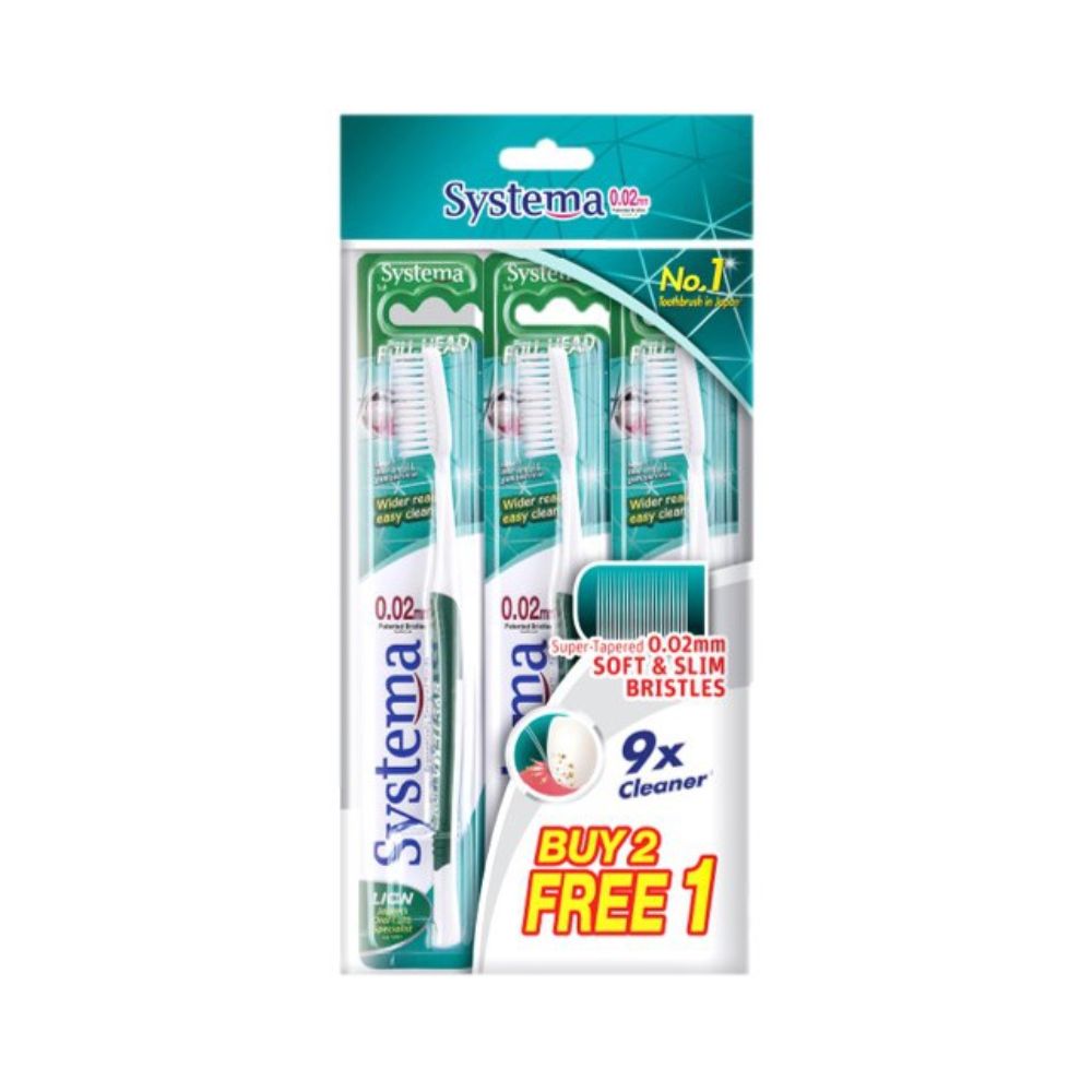 SYSTEMA TOOTHBRUSH ACTIVE CLEAN 3S