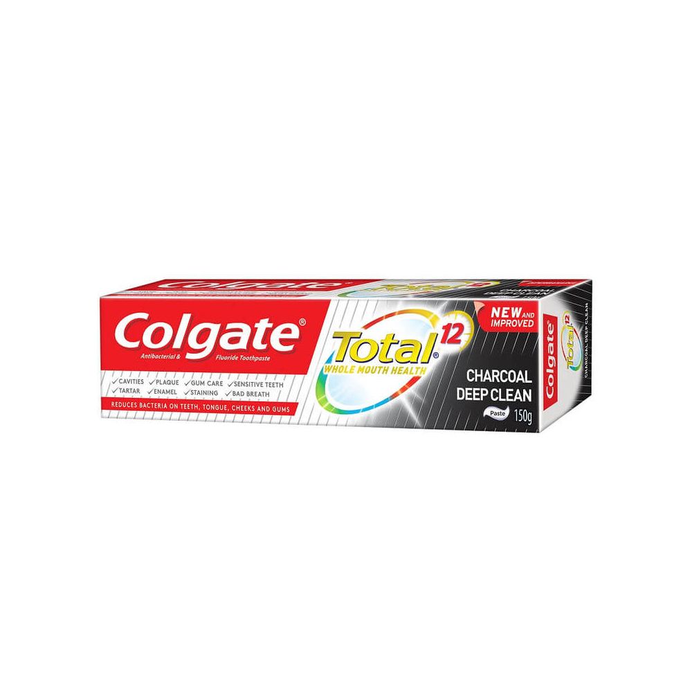COLGATE TOTAL CHARCOAL PASTE 150G TP