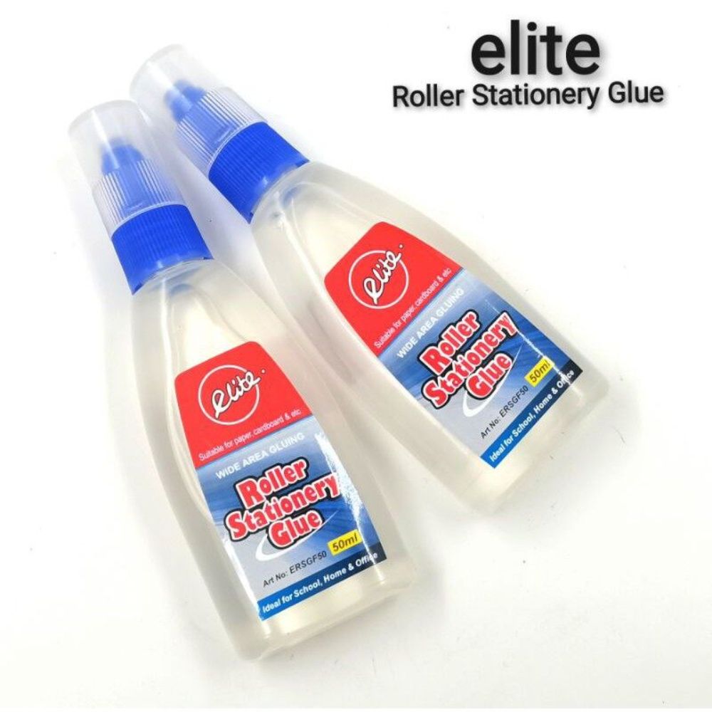 ELITE ROLLER STATIONERY GLUE 50ML_0