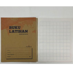 86 BIG SQUARE EXERCISE BOOK 80PCS