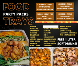 PARTY TRAYS (3 TRAYS)